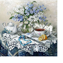 Схема вышивки «Серия "Натюрморт"»