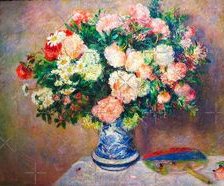 Схема вышивки «Квіти у вазі»