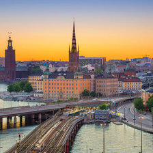 Схема вышивки «Сказочный Стокгольм»