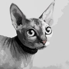 Схема вышивки «Сфинкс»