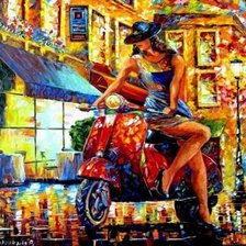 Схема вышивки «ДЕВУШКА»