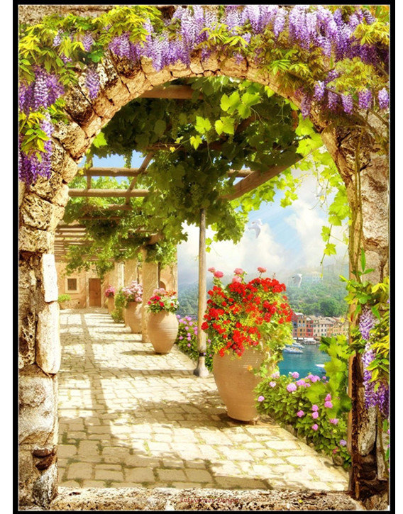 Арка - пейзаж - оригинал