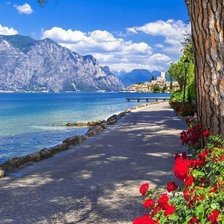 Схема вышивки «У моря»