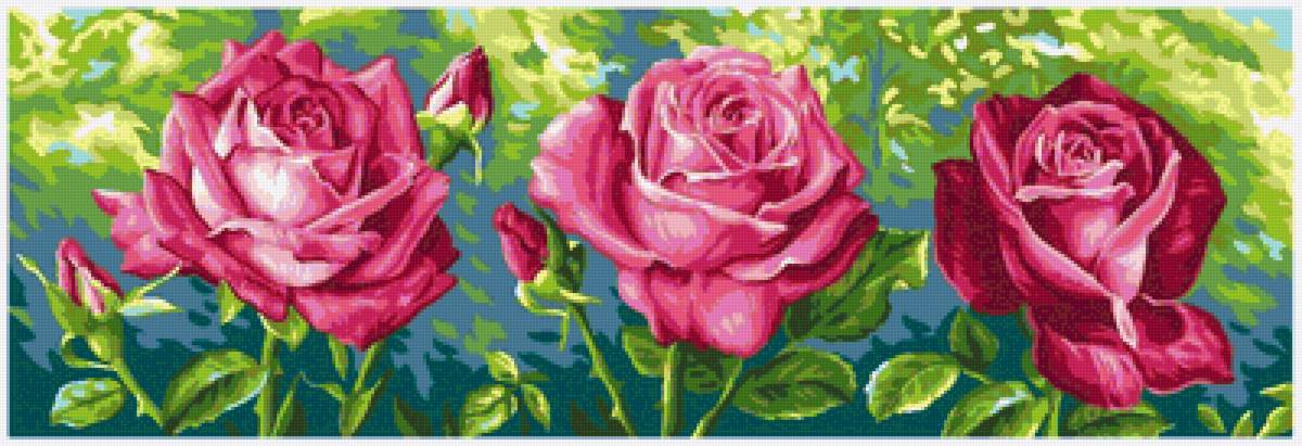 ПАННО - РОЗЫ - предпросмотр