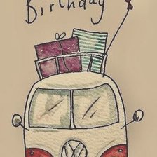 Схема вышивки «furgoneta amb regals»