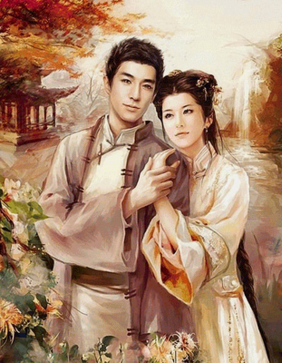 Пара - иллюстрация, сказка, фэнтези - предпросмотр