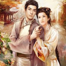 Схема вышивки «Пара»