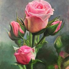 Схема вышивки «Роза»