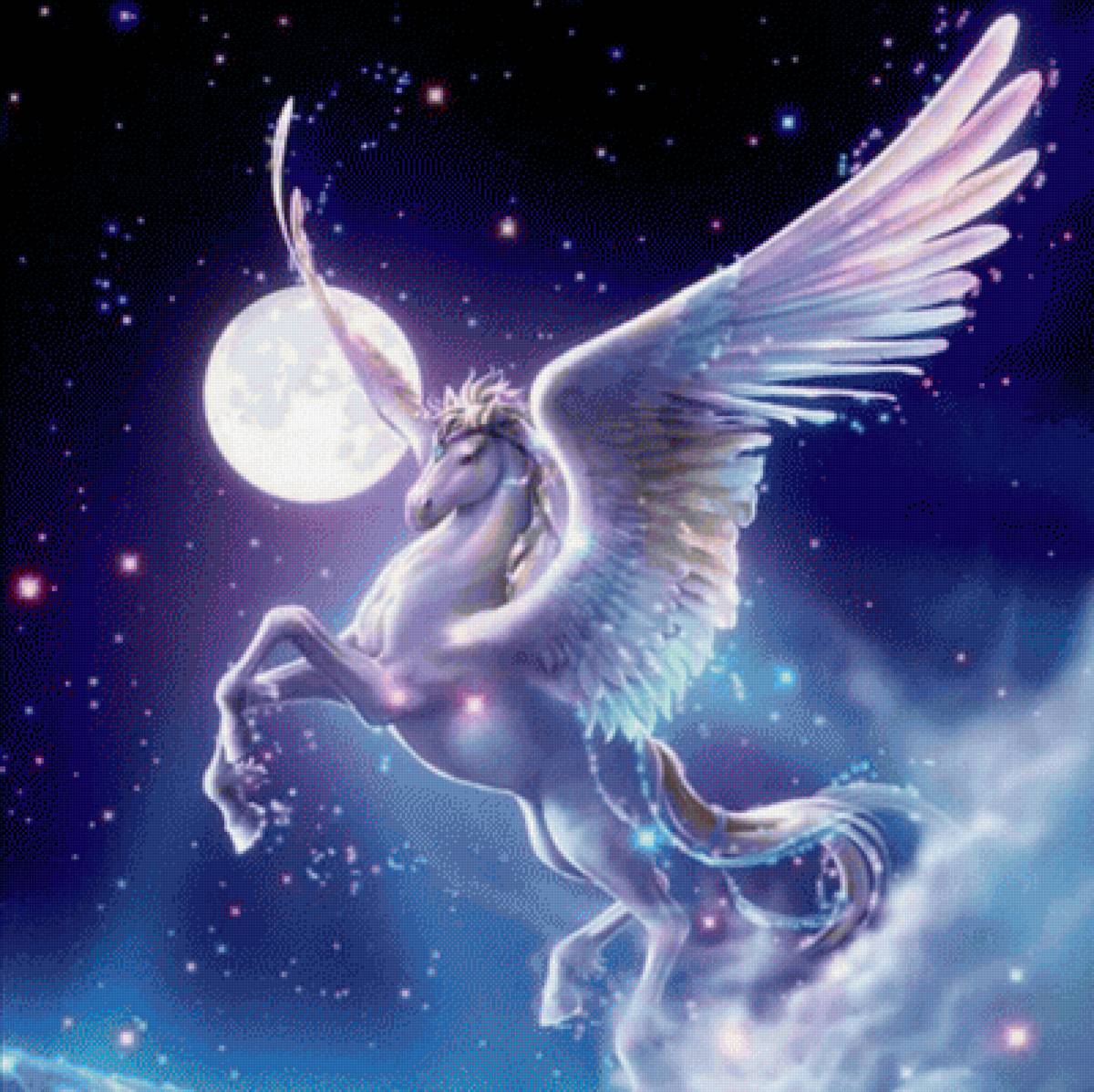 Пегас - пегас, фентези - предпросмотр