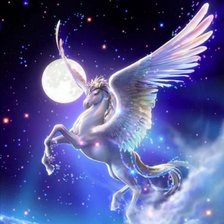 Схема вышивки «Пегас»