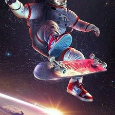 Схема вышивки «Космос»