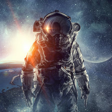 Схема вышивки «Космос»