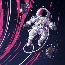 Схема вышивки «Космос»