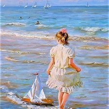 Схема вышивки «Beach»