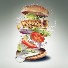 Схема вышивки «ТАНЦУЮЩИЙ БУРГЕР»