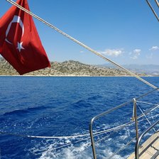 Схема вышивки «Кемер. Средиземное море»