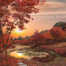 Схема вышивки «Осень»