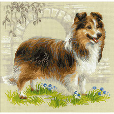 Схема вышивки «Шелти»