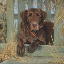 Схема вышивки «Сторож»