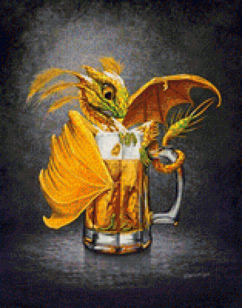 пивной дракон - дракон - предпросмотр