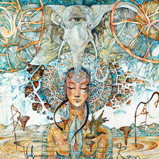 Схема вышивки «Медитация»