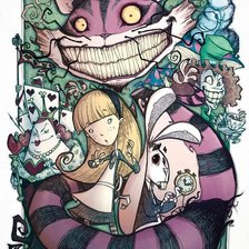 Схема вышивки «Чешир»