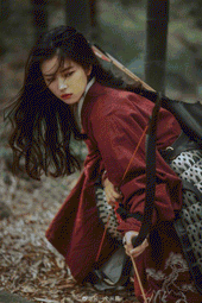 Леди - природа, дорама, картина, китай, певица, k-pop, девушка - предпросмотр