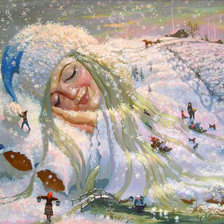 Схема вышивки «земля отдыхает»