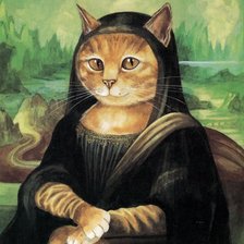 Схема вышивки «Монна кошка»