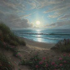 Берег (по картине Марка Кетли)