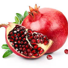 Схема вышивки «Гранат с зернышками 90»