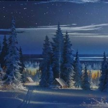 Схема вышивки «на опушке»