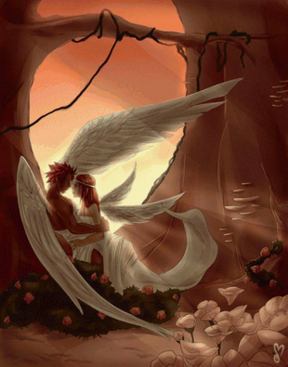 Ангелы - фейри тейл. нацу. люси. ангелы. - предпросмотр