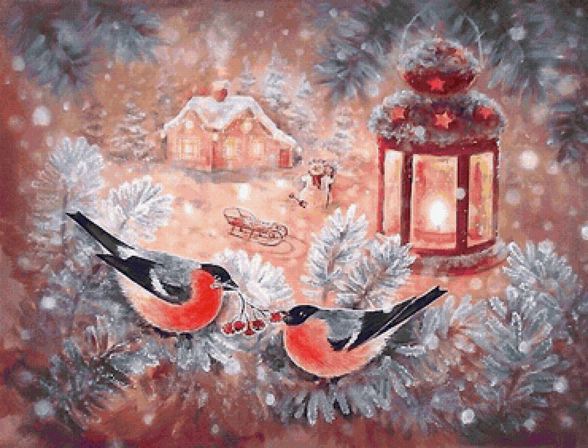 зимняя свеча - предпросмотр