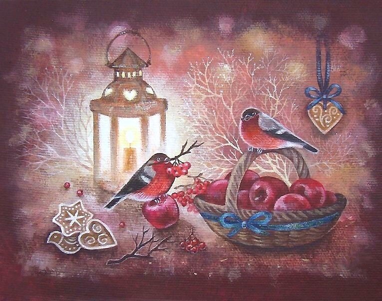 зимняя свеча - оригинал