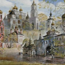 Схема вышивки «храм»