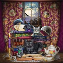 Схема вышивки «luna»