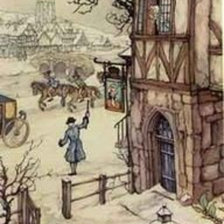 Схема вышивки «Anton pieck»