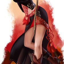 Схема вышивки «BRUJA»