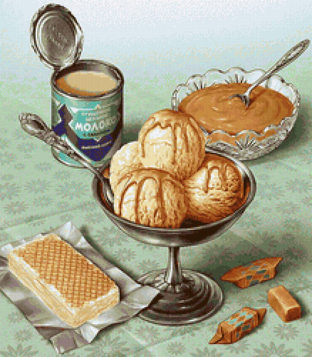 Триптих Мороженое 3 - предпросмотр