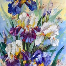 Схема вышивки «irysy»