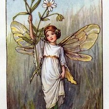 Схема вышивки «Flor niña»