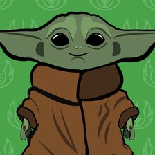 Схема вышивки «йода»