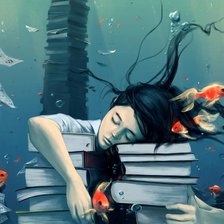 Схема вышивки «студентка»