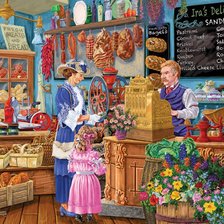 Схема вышивки «ДЖОЗЕФ БЕРДЖЕСС.  МАГАЗИН»