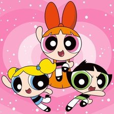 Схема вышивки «Power_puff_girls»