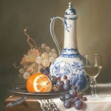 Схема вышивки «Натюрморт. Кувшин»