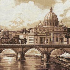 Схема вышивки «Питер»