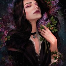 Схема вышивки «Дева»