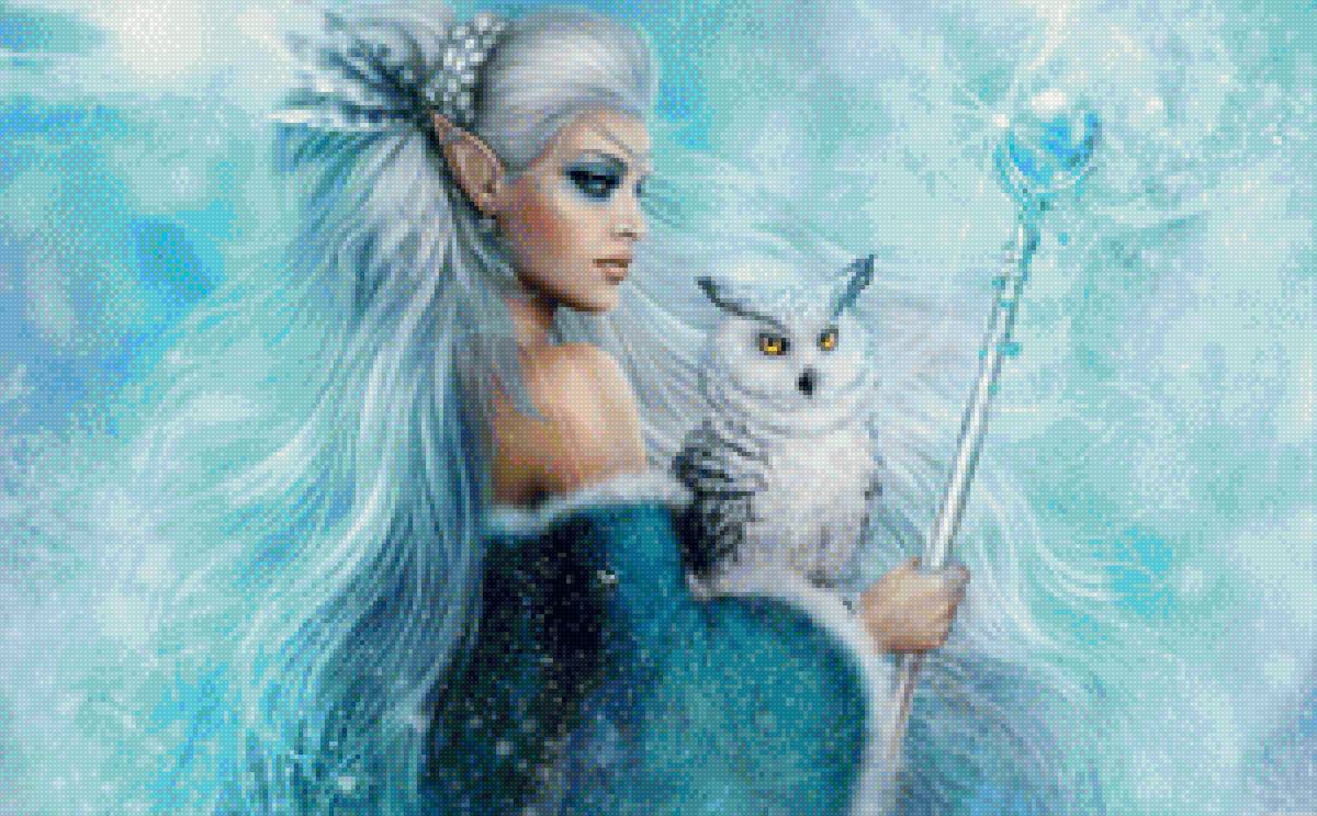 Зима - фэнтози, люди - предпросмотр